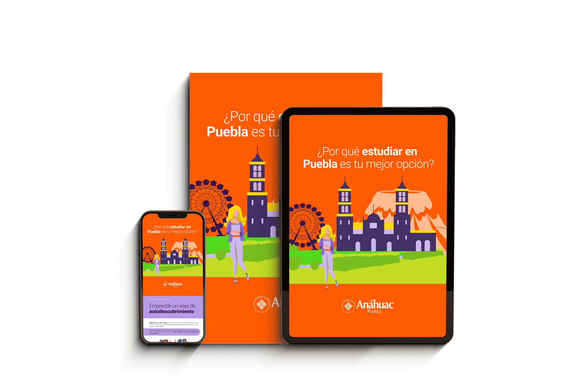 mockups ebook por qué estudiar en puebla