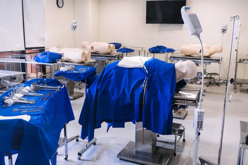 Instalaciones de la escuela de Medicina Anáhuac Puebla