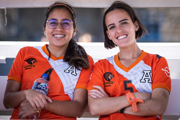 alumnas de equipo leones 