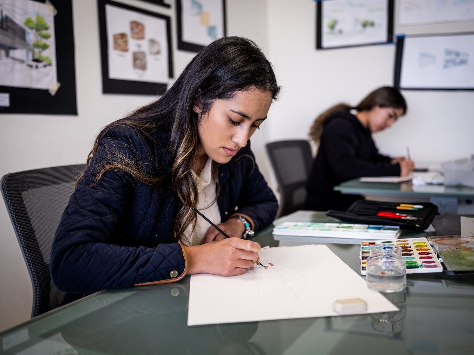 estudiante de diseño de la anahuac